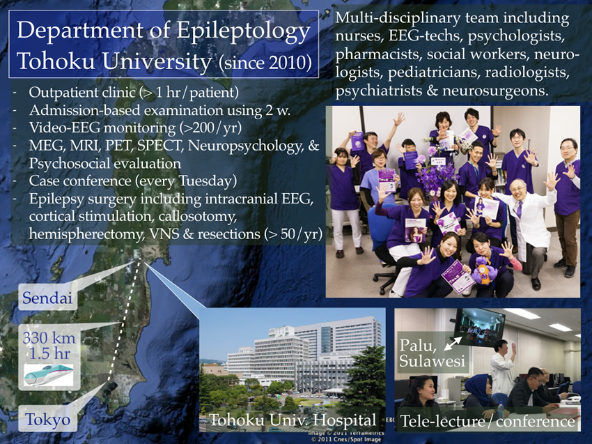 Department of Epileptology TOHOKU University(since 2010)